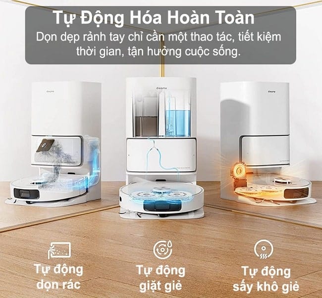 robot hut bui lau nha dreame l10 ultra da chuc nang