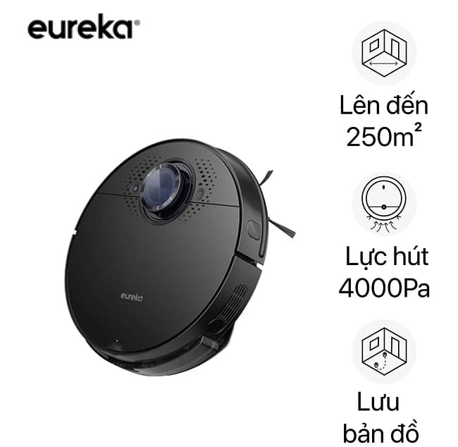 RoBot Hút Bụi Lau Nhà Eureka Ner 800 4 Robot hút bụi lau nhà thông minh Eureka Ner 800