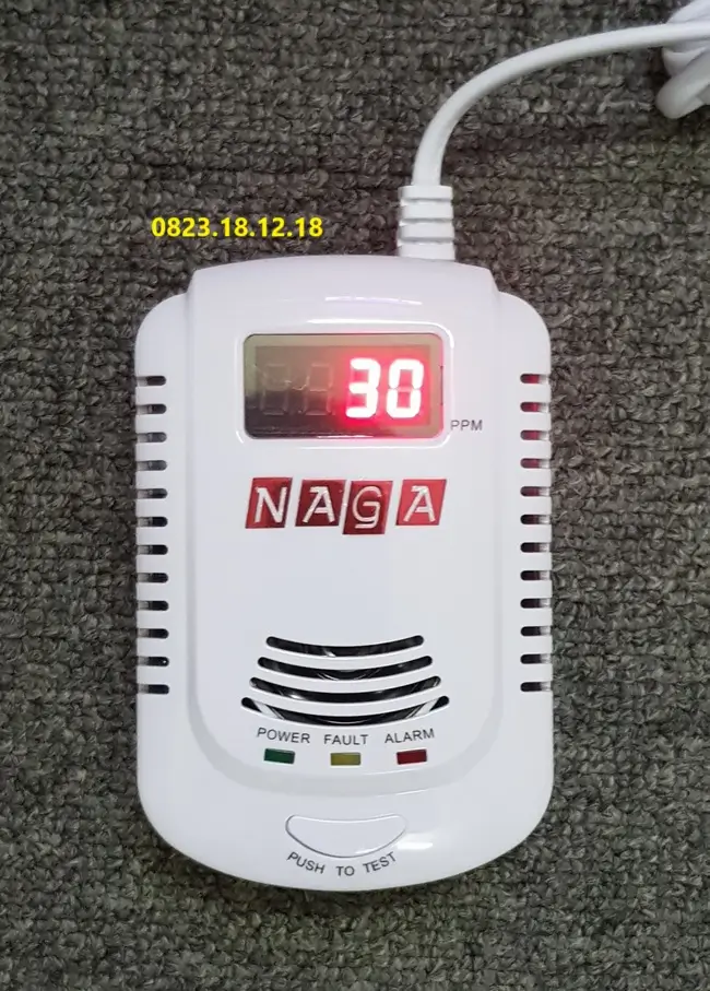 Đầu dò khí Gas thường 7 Đầu dò khí gas có màn hình hiển thị