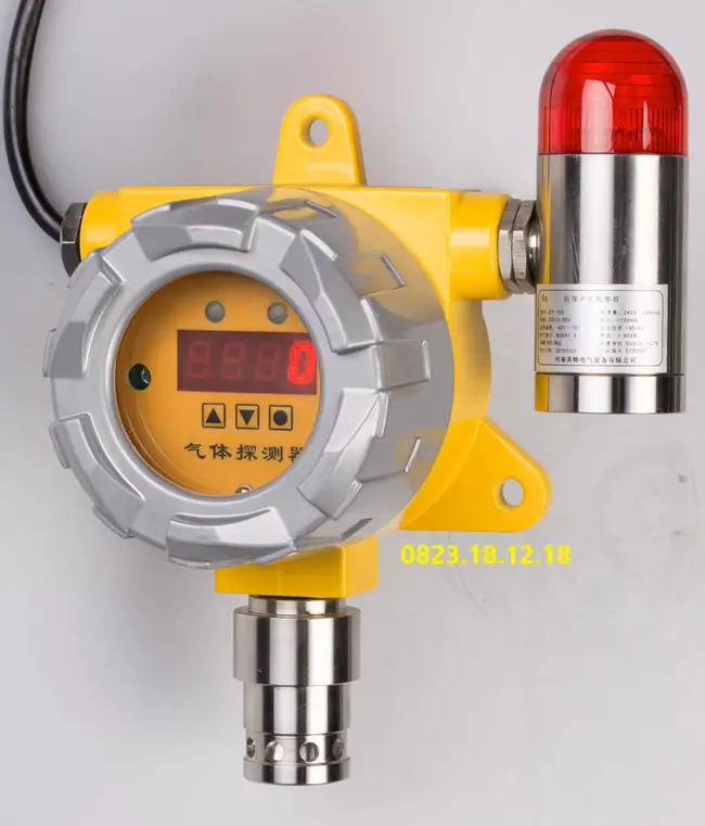 Đầu dò khí Gas thường 6 Đầu dò khí gas kết hợp chuông báo