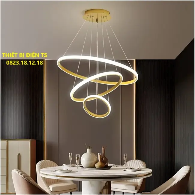 Đèn chùm trang trí đơn giản