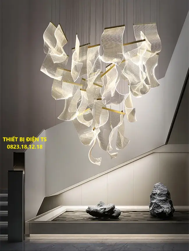 Đèn chùm trang trí hiện đại