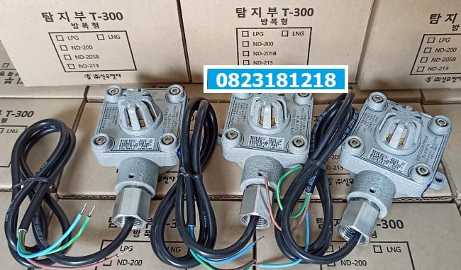 Đầu dò khí Gas chống cháy nổ 5 Đầu dò khí gas công nghiệp chống cháy nổ