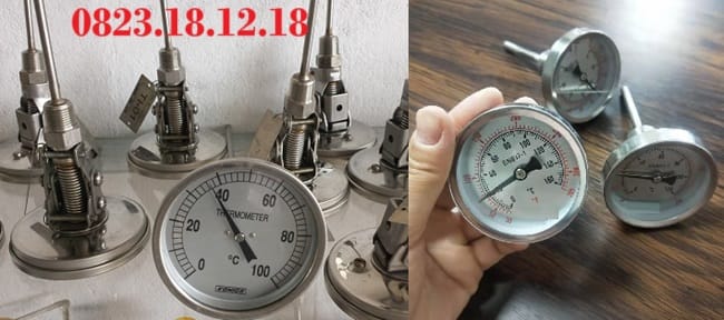 Đồng hồ đo nhiệt độ Wise 5 Đồng Hồ Đo Nhiệt Độ Chân Sau
