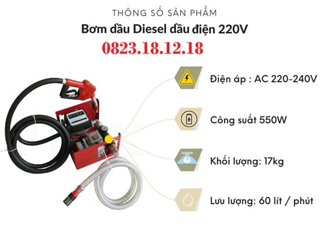 Cau tao cua bo kit bom dau Diesel