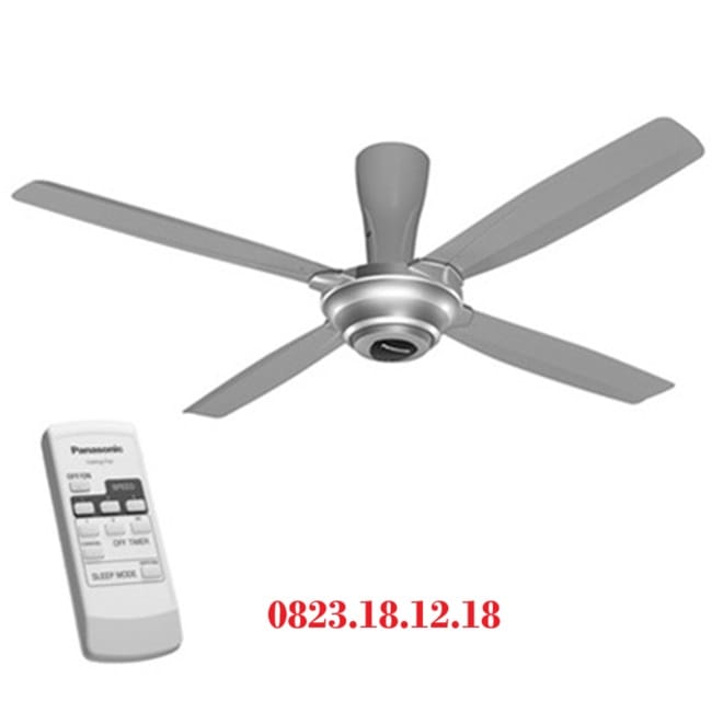 Quạt Trần 4 Cánh Điều Khiển Từ Xa Panasonic