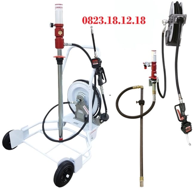 Ứng dụng của bộ kit bơm xăng dầu chạy bằng khí nén