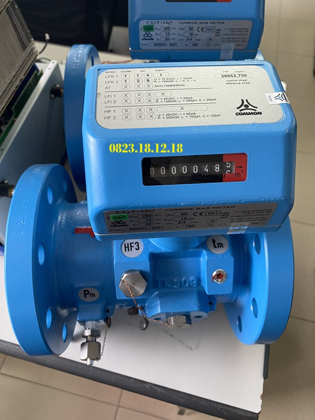 Đồng hồ đo lưu lượng gas