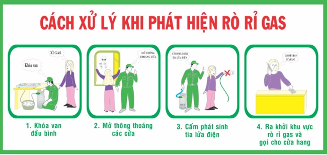 Một số lưu ý khi sử dụng đầu báo rò rỉ gas