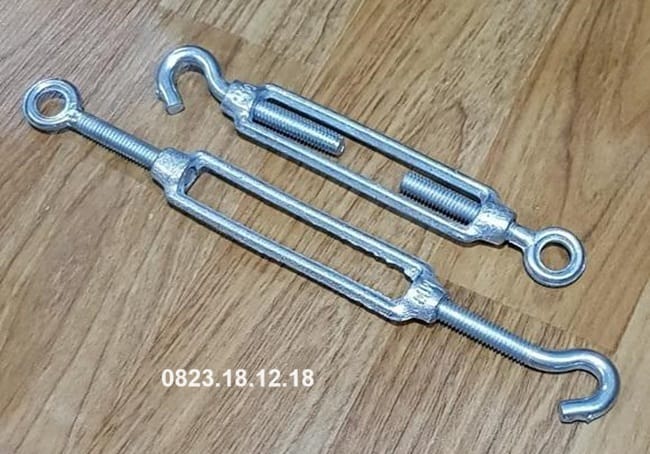 Tăng đơ cáp thép 1 đầu móc 1 đầu tròn