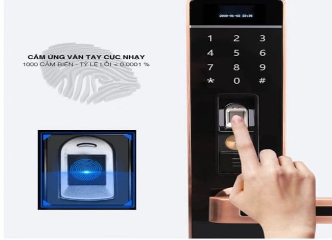 Khóa cửa vân tay