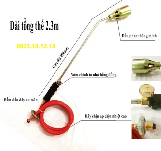 Dây dẫn gas lõi thép 3 Cấu tạo của dây dẫn gas lõi thép