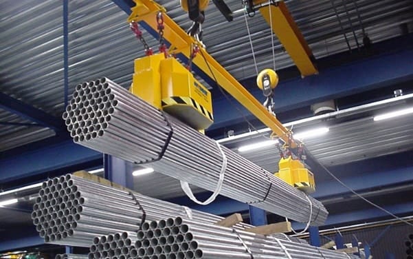 Nam châm nâng gạt tay 4 Nam châm nâng tay gạt