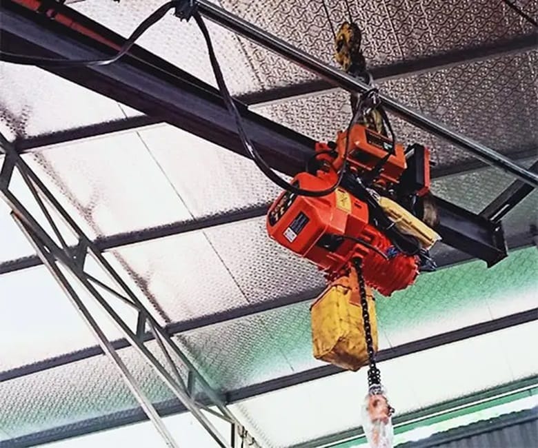 Pa lăng xích điện 6 Pa lăng xích điện di chuyển