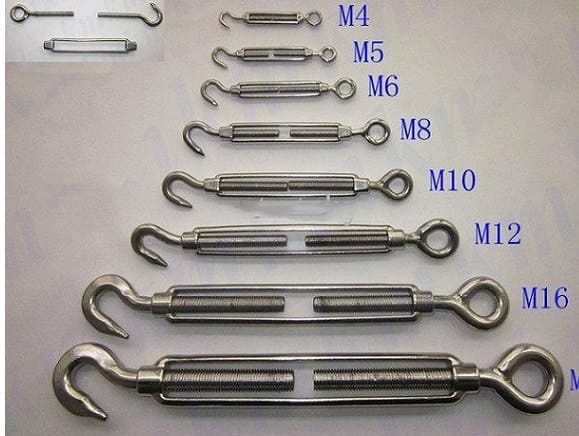 Tăng đơ cáp inox 3 Tăng đơ cáp inox