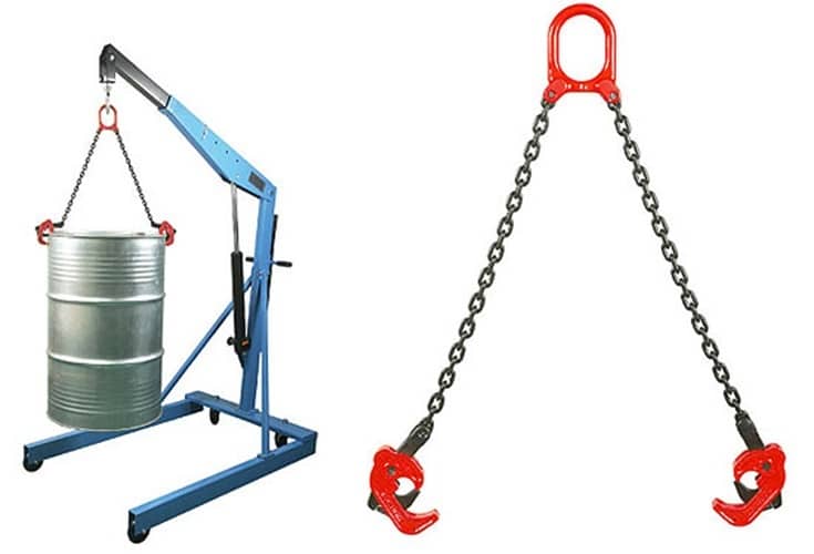 Xích cẩu thùng phuy 2 Xích cẩu thùng phuy