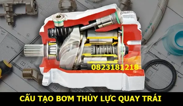 bơm thủy lực quay trái 3 Cấu tạo bơm thủy lực quay trái