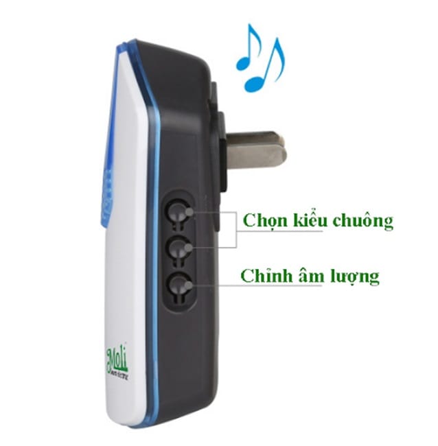 Chuông báo khách không dây 3 Chuông báo khách không dây