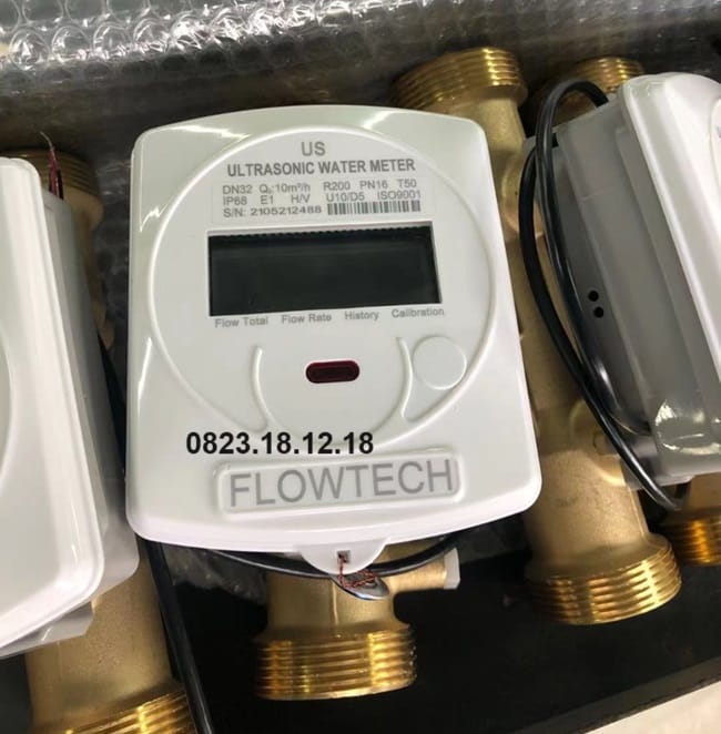 Đồng hồ đo nước Malaysia 6 Đồng hồ đo nước điện tử LCD siêu âm Malaysia