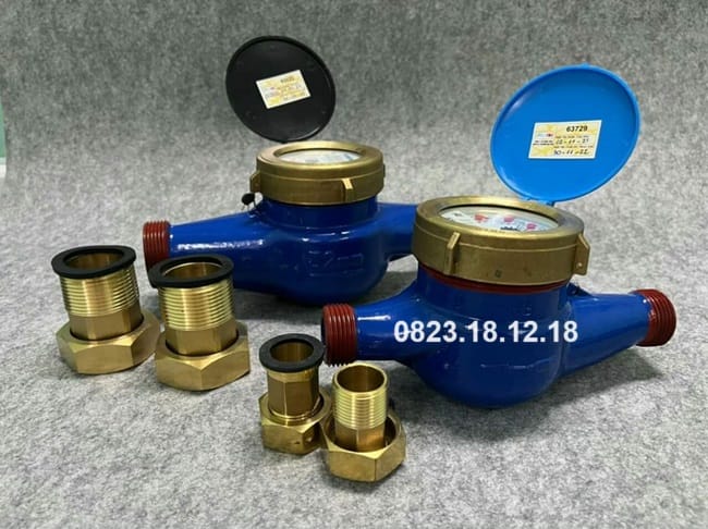 Đồng hồ đo nước Malaysia 8 Đồng hồ đo nước lắp ren Malaysia