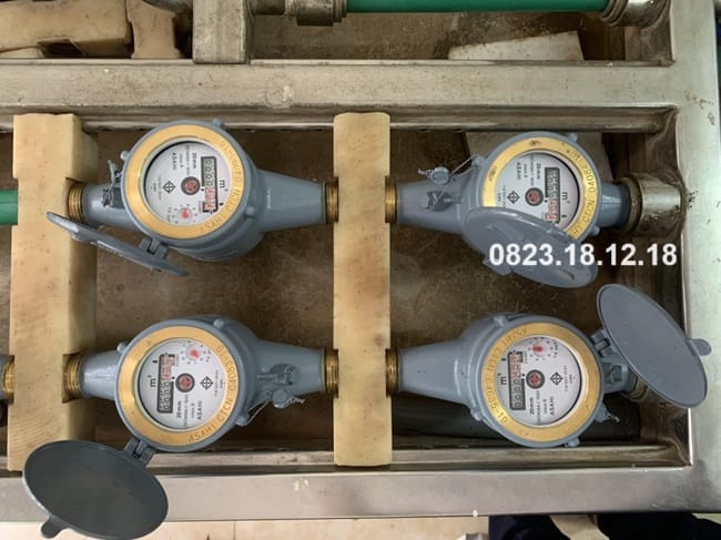 Đồng hồ đo nước sinh hoạt 12 Đồng hồ đo nước sinh hoạt Asahi
