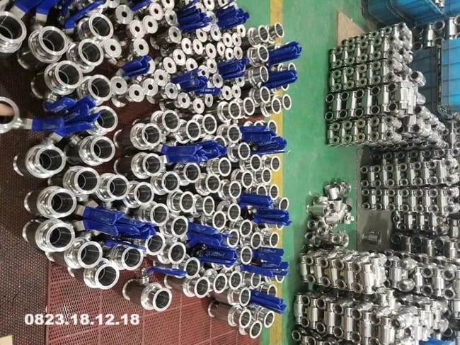 Van bi dùng cho hóa chất 4 Van bi