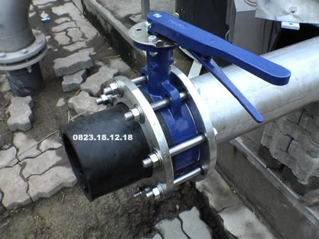 Ứng dụng van bướm dạng wafer