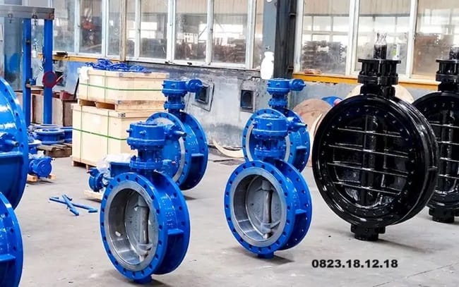 Van bướm 2 mặt bích