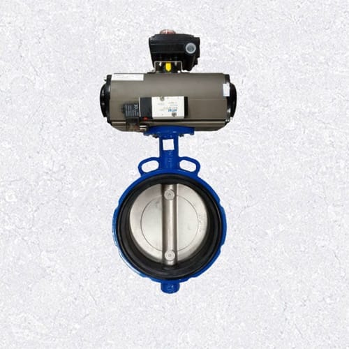 Van bướm điều khiển khí nén hàn quốc 1 Van bướm điều khiển khí nén Hàn Quốc