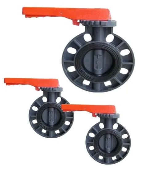 Van bướm nhựa 1 Van bướm nhựa