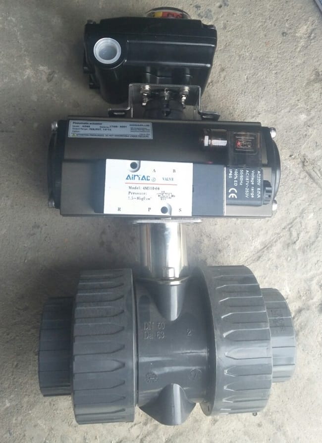 Van bi điều khiển khí nén tuyến tính rắc co