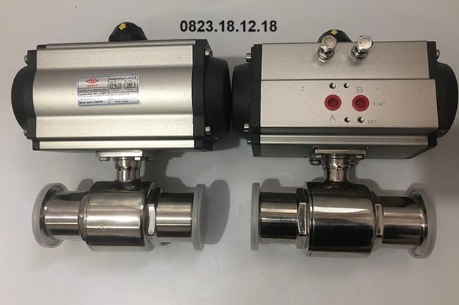 Van bi vi sinh điều khiển khí nén