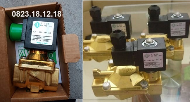 Van điện từ dùng cho khí gas 5 Van điện từ khí gas