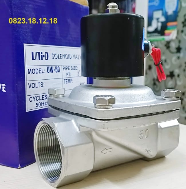 Van điện từ inox 2 Van điện từ inox