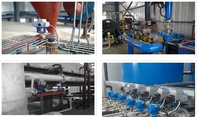 Van bi mặt bích điều khiển điện 10 Ứng dụng của van bi điều khiển điện lắp bích