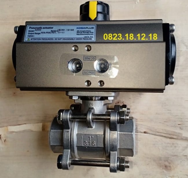 Van bi điều khiển khí nén ON/OFF 3PC