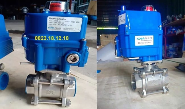 Van bi điều khiển điện Hàn Quốc ON/OFF