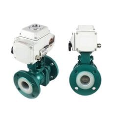 Van bi mặt bích điều khiển điện