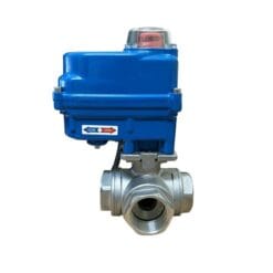 Van bi nối ren điều khiển điện