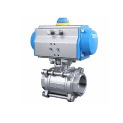 Van bi nối ren điều khiển khí nén