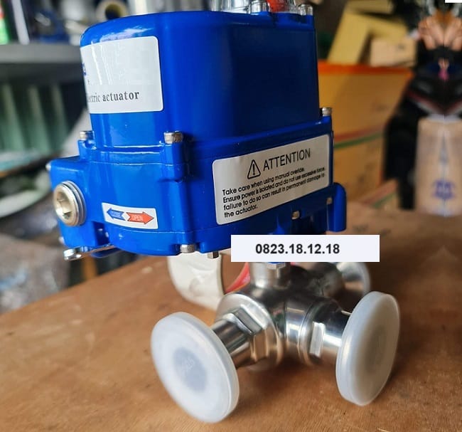 Van bi điều khiển điện Hàn Quốc vi sinh