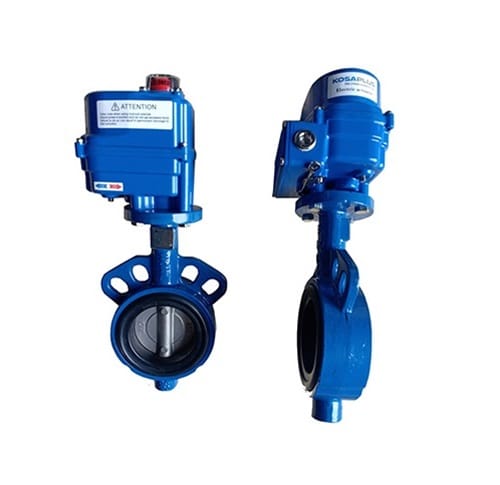 Van bướm điều khiển điện Hàn Quốc 1 Van bướm điều khiển điện Hàn Quốc