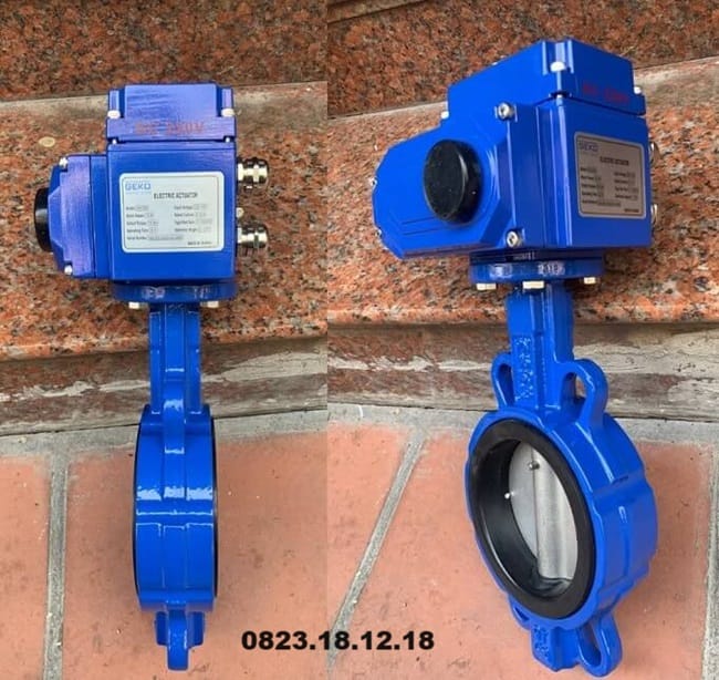 Van bướm điều khiển điện ON/OFF 2 Van bướm điều khiển điện ON/OFF