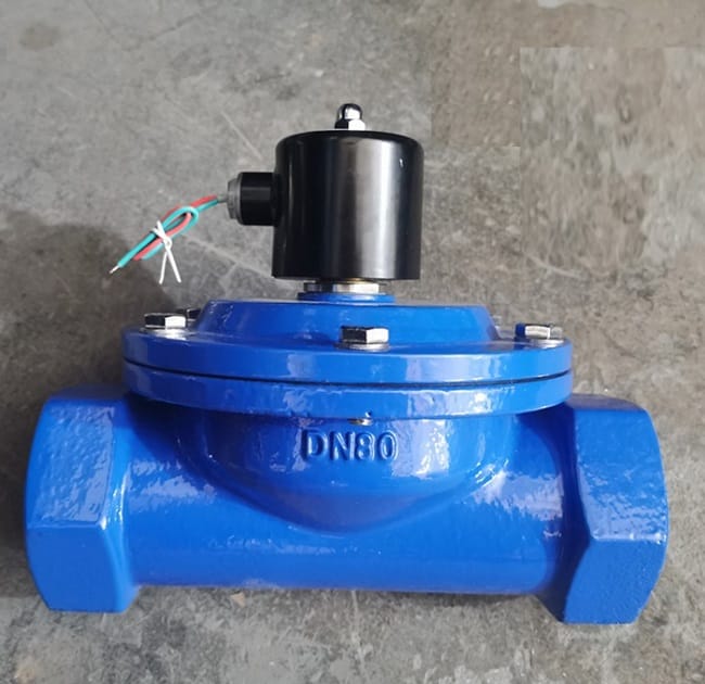 Van điện từ gang 5 Van điện từ gang lắp ren