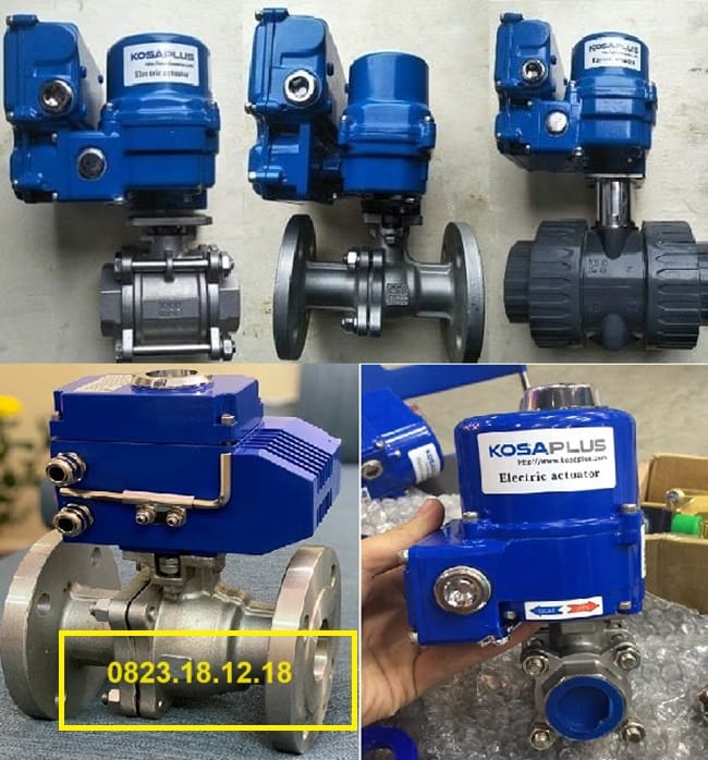 Van bi Hàn Quốc điều khiển điện