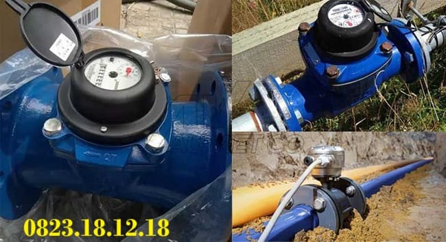 Đồng hồ đo nước mặt bích