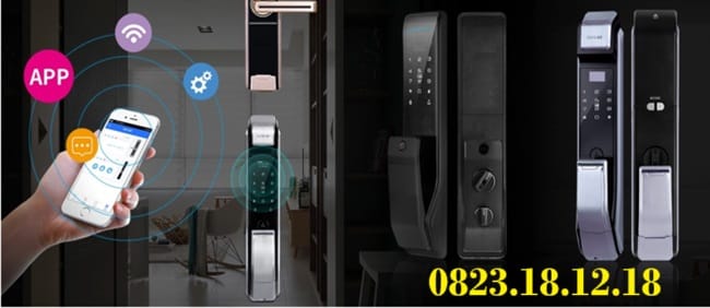 Khóa thông minh kết nối wifi hoặc Bluetooth