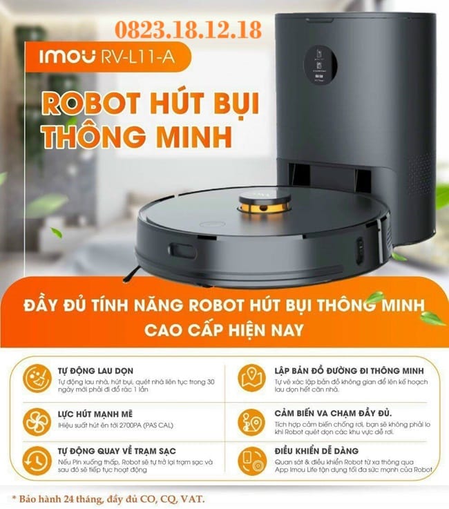 Robot hút bụi thông minh