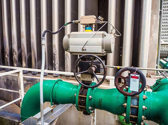 Ứng Dụng Của Van Bướm Điều Khiển Khí Nén Trong Công Nghiệp