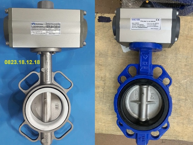 Van Bướm Điều Khiển Khí Nén ON/OFF